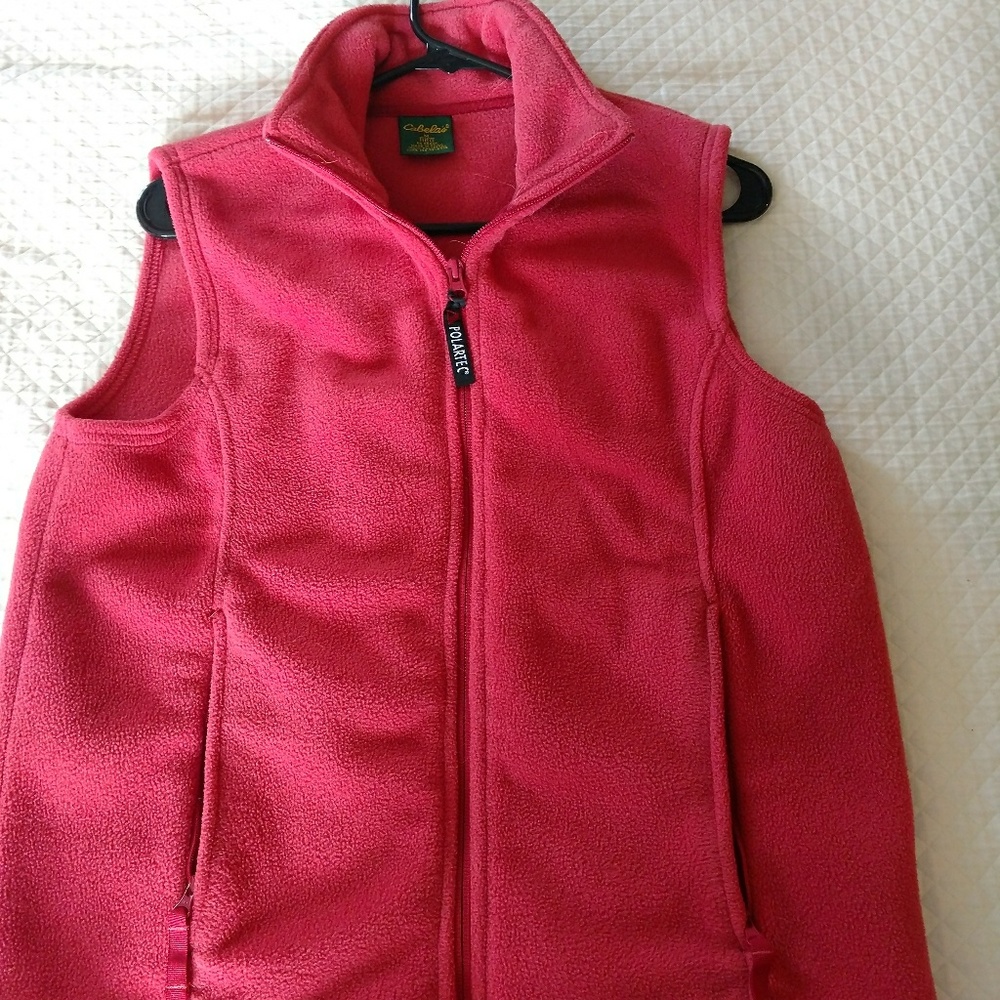 Cabela's Pink Vest Size Medium